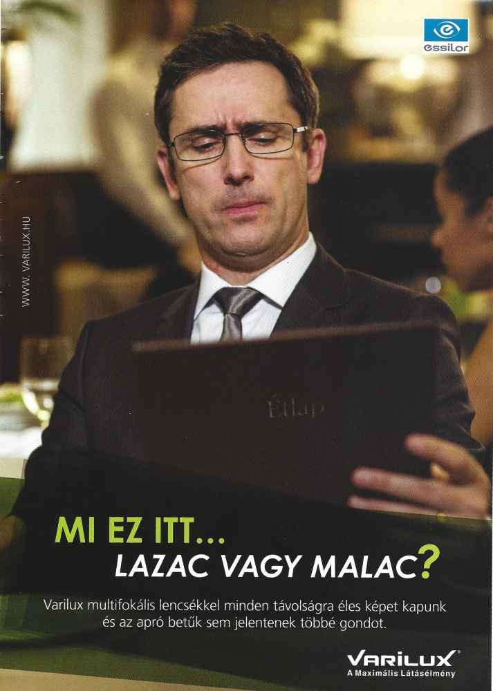 Multifokális lencsék